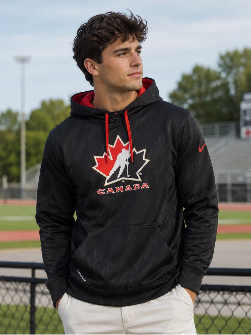 Pro Issued Team Canada Nike Hockey Hoodie